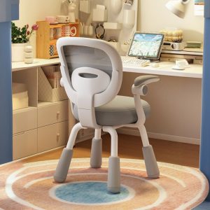 "Adjustable Height Children's Chair With Arms with Back and Legs, Upholstered Chair(s)"